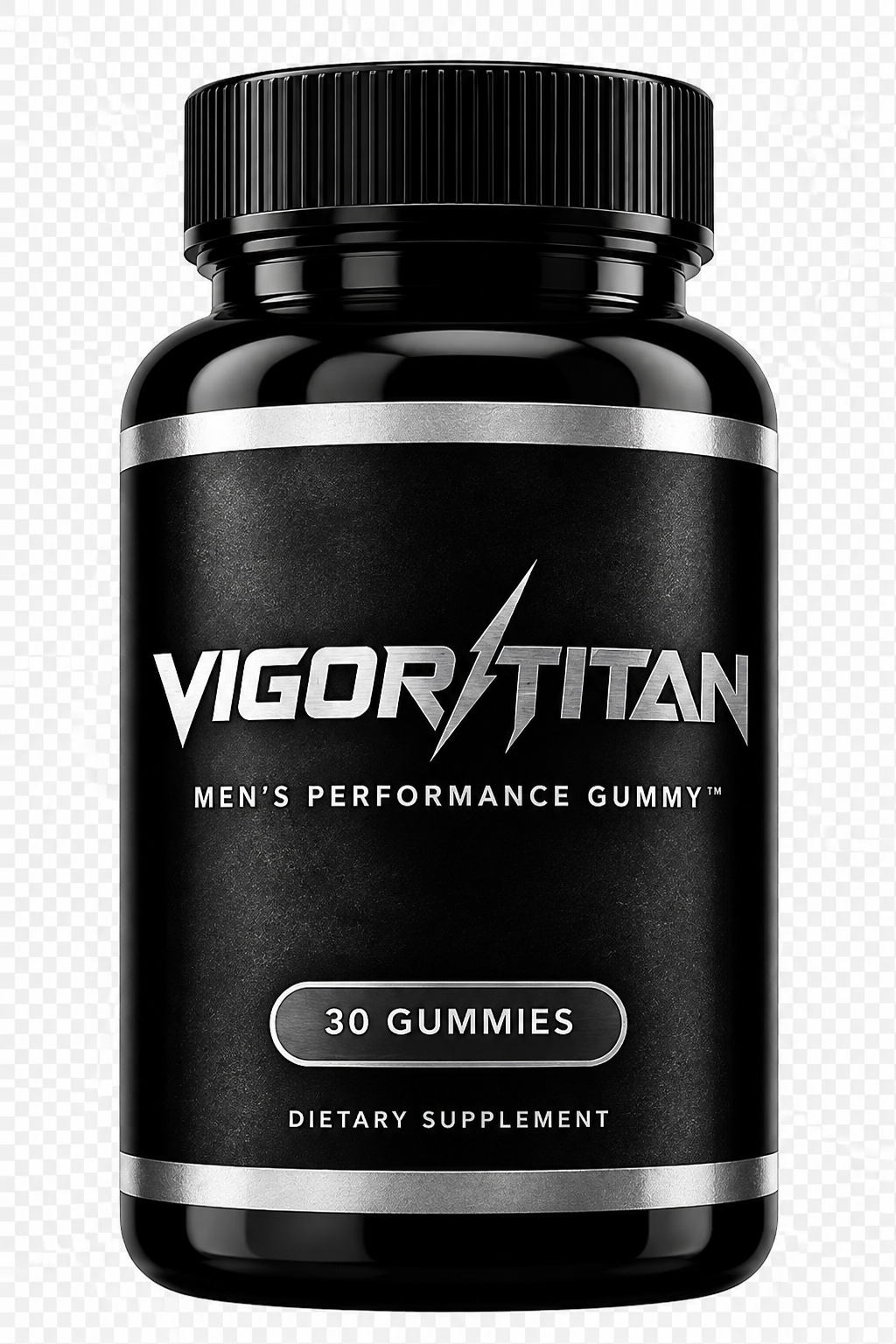 VigorTitan Gummies bottle – Men's Performance Gummy, 30 gummies